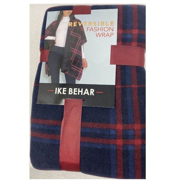 Ike Behar Reversible Women's Fashion Wrap OSFA - Picture 4 of 7